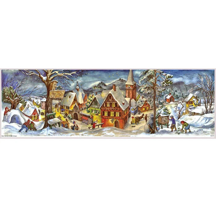 Adventskalender "Kleines Dorf im Winter"