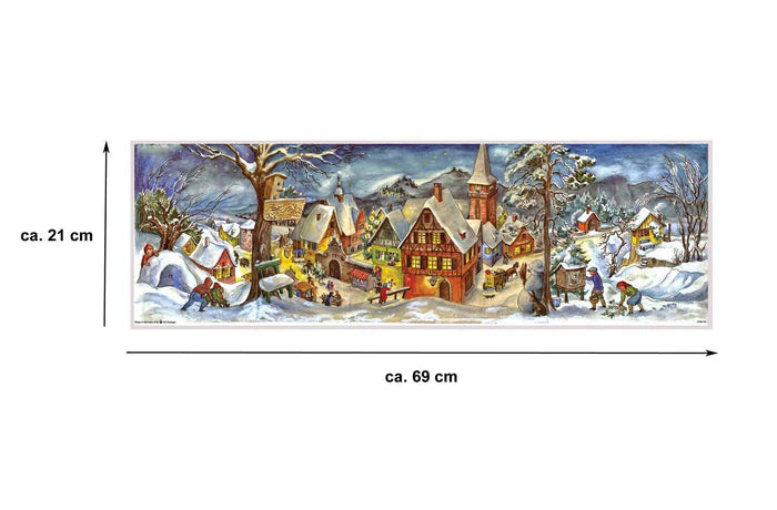 Adventskalender "Kleines Dorf im Winter"